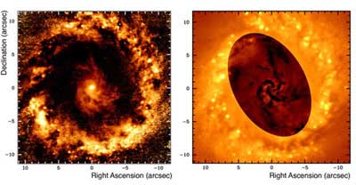 Picture 2 of Latest images of cosmic black holes