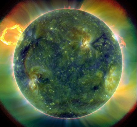 Picture 1 of Latest movie about the sun