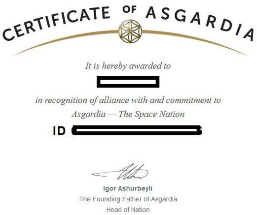 Picture 3 of Learn about the national universe of Asgardia