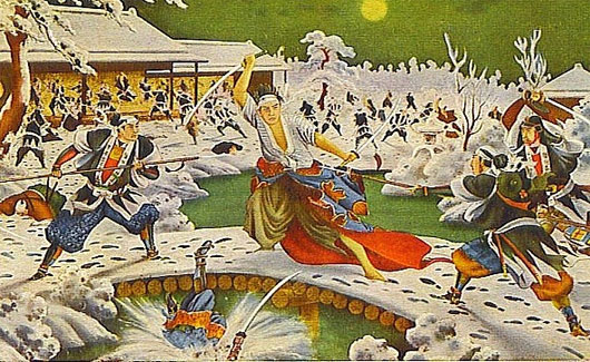 Legend of 47 revenge Samurai and collective suicide images 7