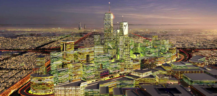 Picture 1 of Let's admire the city of 10 billion USD that Saudi Arabia is building