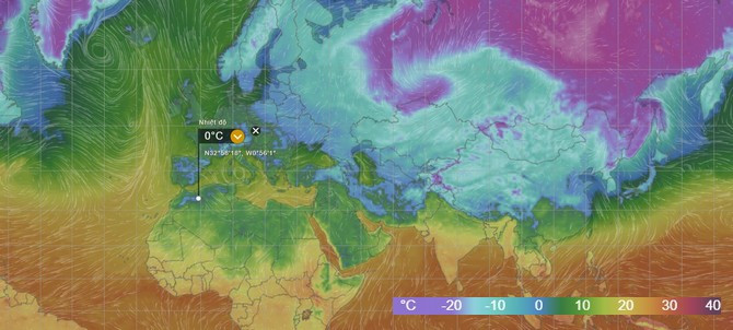 Picture 3 of Li explained the white snow phenomenon in the Sahara desert