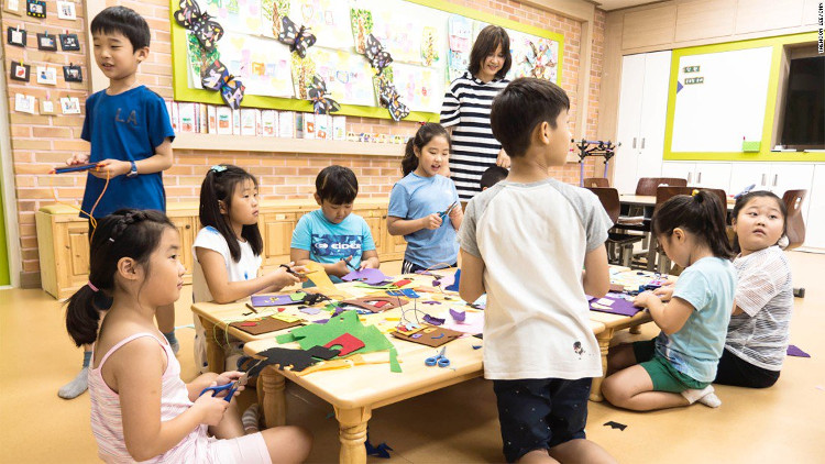 Picture 3 of Life in the Korean village is close to the Korean side