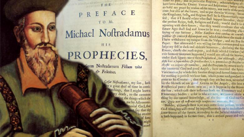 Picture 3 of List the correct prophecies to the human