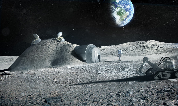 Picture 2 of Living on the Moon or Mars better?  Science has got the answer!