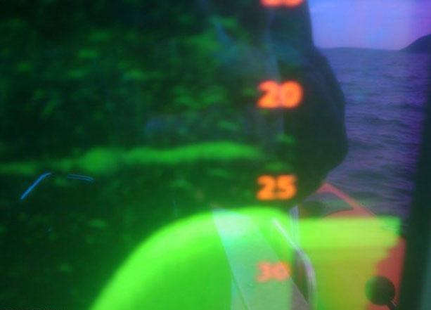 Picture 2 of Loch Ness lake monster is like a log?