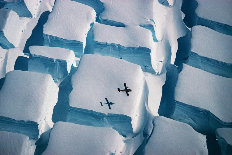 Picture 1 of Look for the phenomenon of giant ice cubes in Antarctica