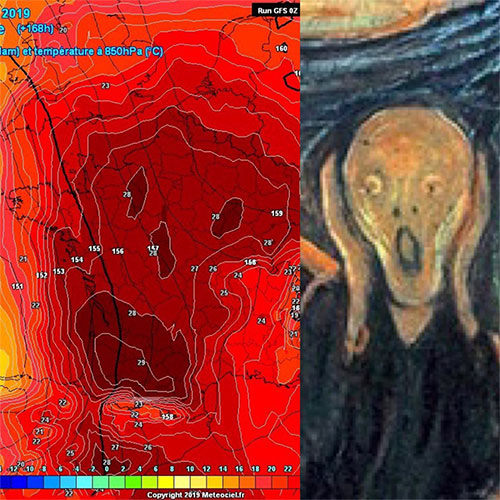 Picture 3 of Looking at the heat map of Europe now is enough for everyone to tremble