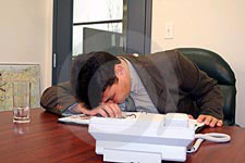 Picture 1 of Lunch makes people sleepy