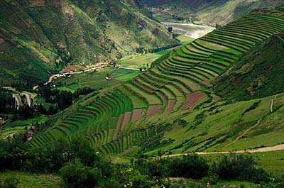 Picture 4 of Machu Picchu aerial city - Peru