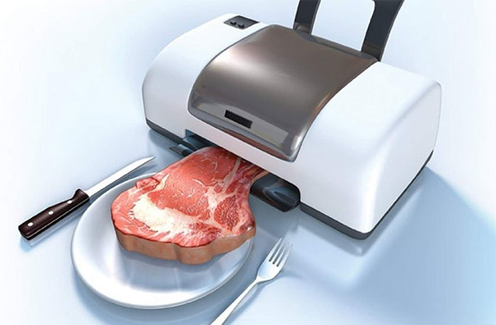 Picture 2 of Making meat from ... air