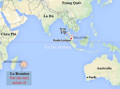 Picture 2 of Malaysia officially confirmed the drift plane debris of MH370