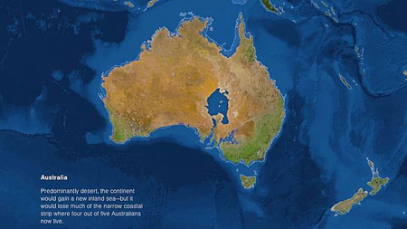 Picture 1 of Many big cities will sink under the sea