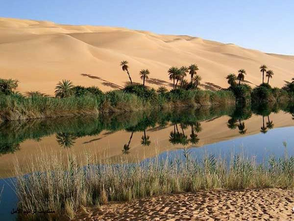 Picture 2 of Many deserts ... water