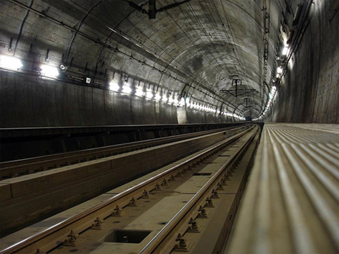 Picture 3 of March 13: The world's longest undersea tunnel inaugurated