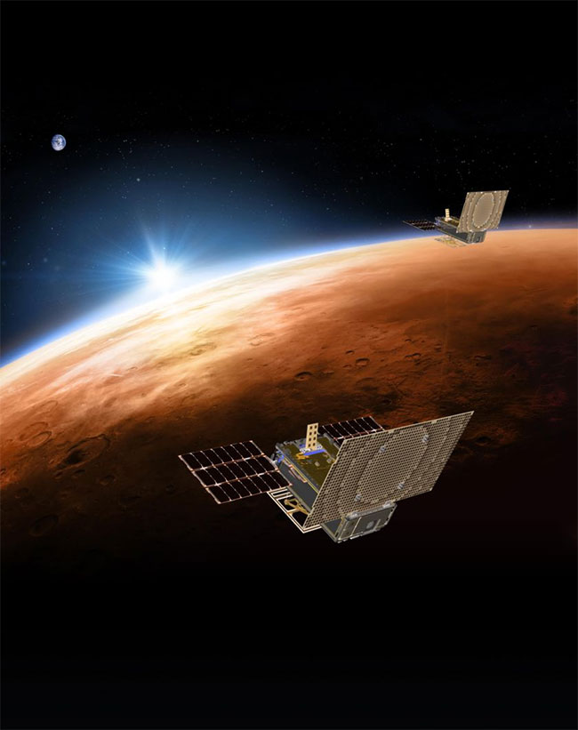 Picture 1 of MarCO was honored 'Small satellite mission of the year'