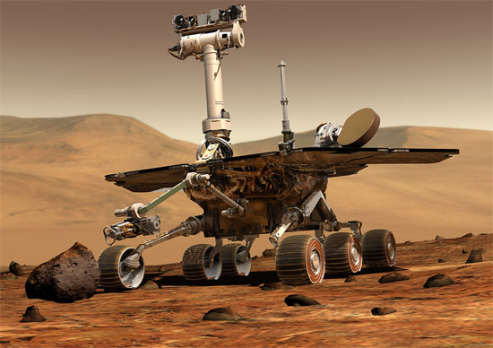 Picture 1 of Mars explorer ship broke the record in the universe