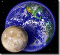 Picture 1 of Mars has been the closest to Earth since 2003