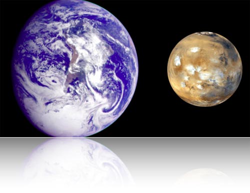 Picture 2 of Mars has been the closest to Earth since 2003