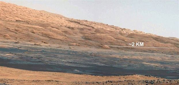 Picture 1 of Mars is hotter than 0 ° C