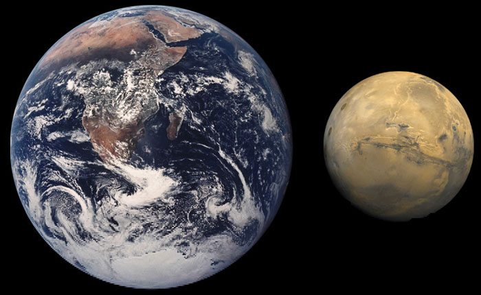 Picture 1 of Mars is suitable for life