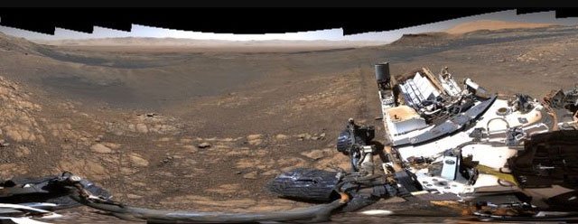 Picture 2 of Mars panorama for the first time appears in extremely high resolution image