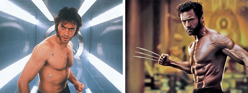 Picture 1 of Marvel at the creation of 14 famous superheroes the day before and now