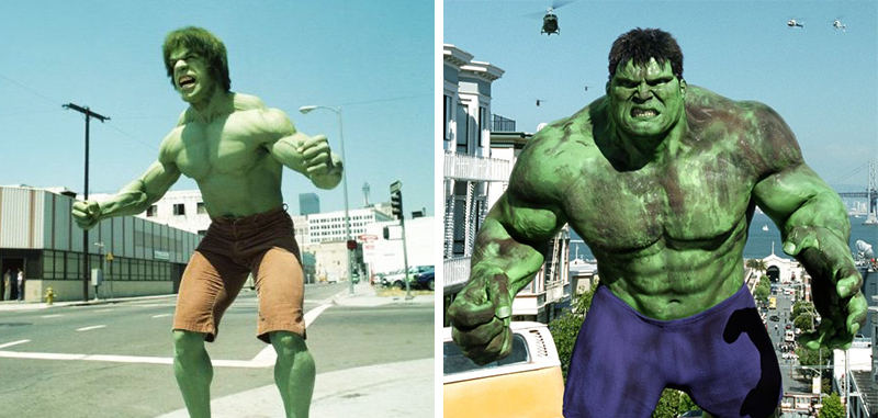 Picture 3 of Marvel at the creation of 14 famous superheroes the day before and now