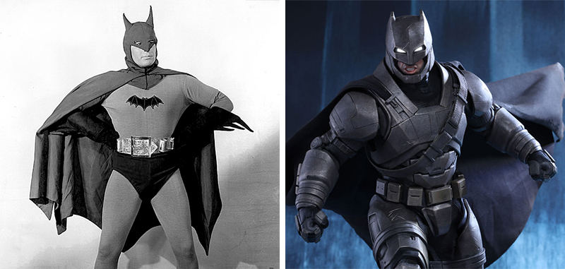 Picture 5 of Marvel at the creation of 14 famous superheroes the day before and now