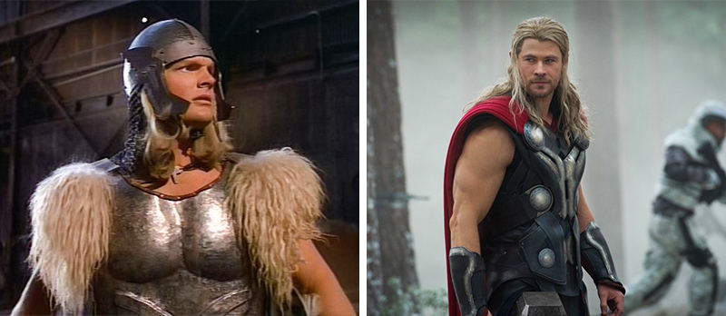 Picture 7 of Marvel at the creation of 14 famous superheroes the day before and now