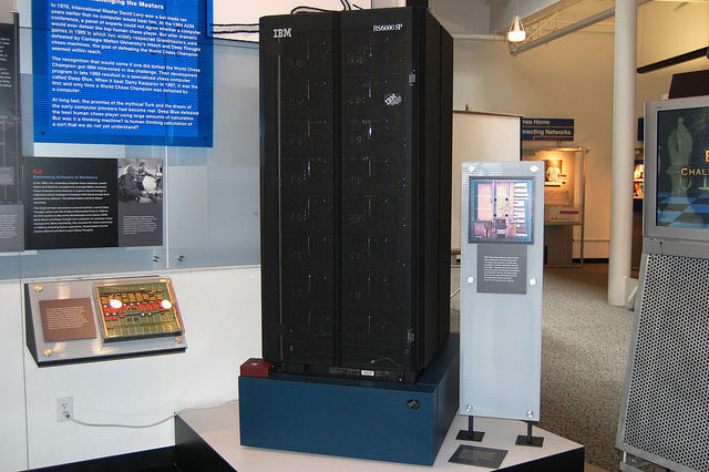 Picture 3 of May 11, 1997: Kasparov grandmaster is defeated by supercomputer Deep Blue