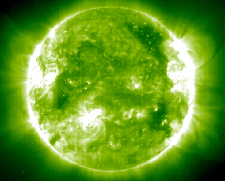 Picture 1 of Maybe the mysterious particles are plunging into the globe