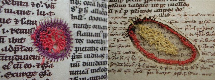 Picture 4 of Medieval book art: Great creativity!