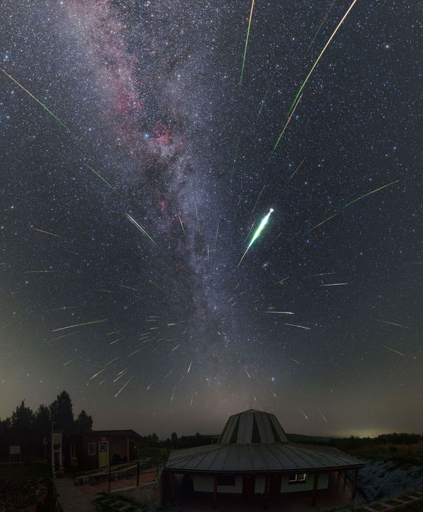 Picture 7 of Memorize the series of Perseid meteor shower that illuminates the sky all over the world