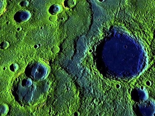 Picture 1 of Mercury is no different from a raisin fruit turning around the Sun.