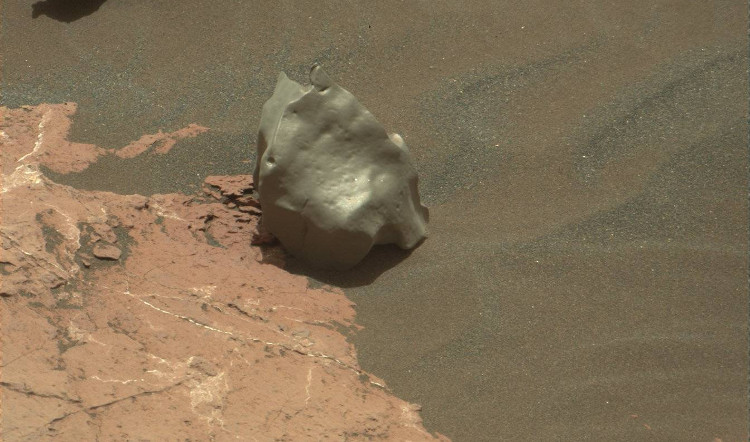 Picture 1 of 'Message' from the fourth meteorite on Mars