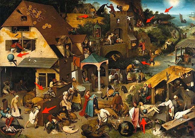 Picture 10 of Message mystery is hidden in famous ancient paintings