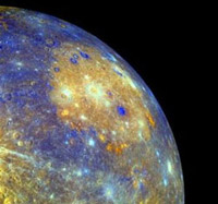 Picture 1 of Messenger ship is about to fly Mercury