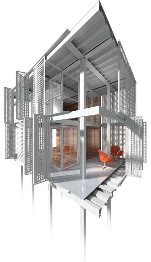Picture 3 of Metal house: an upcoming home trend