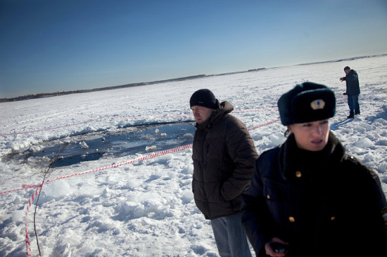 Picture 1 of Meteors fell into Russia weighing 10,000 tons