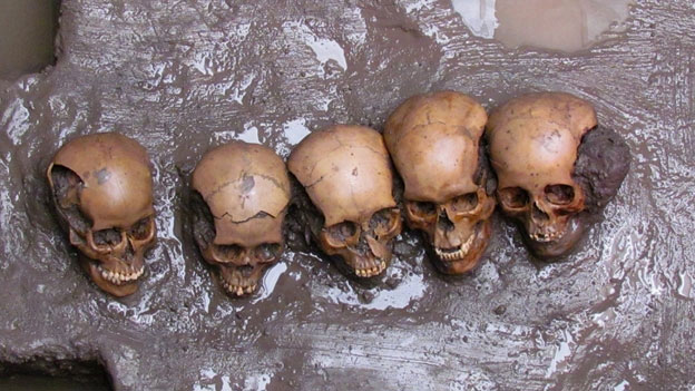Picture 1 of Mexico: Detection of skull, jaw bone 500 years old