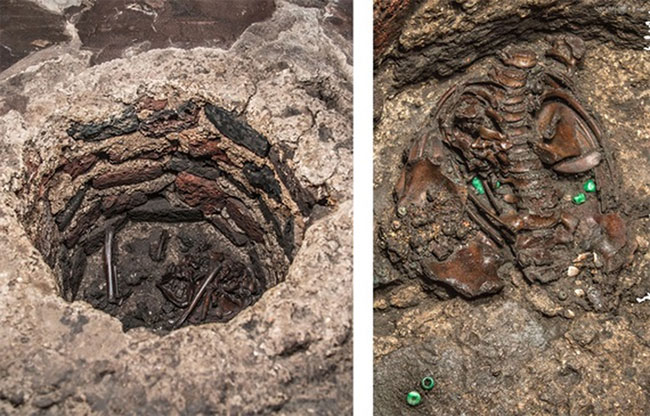 Picture 2 of Mexico found the body of the child who used the spirit in ancient Aztec temple