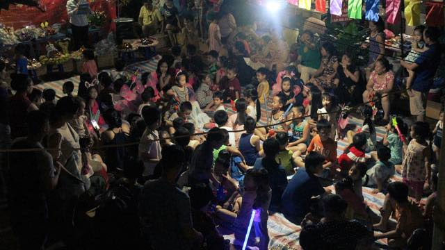 Picture 11 of Mid-autumn festival of 8x, 9x childhood is rustic but beautiful and clear