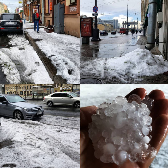 Picture 3 of Mid-summer, streets of glaciers in Russia