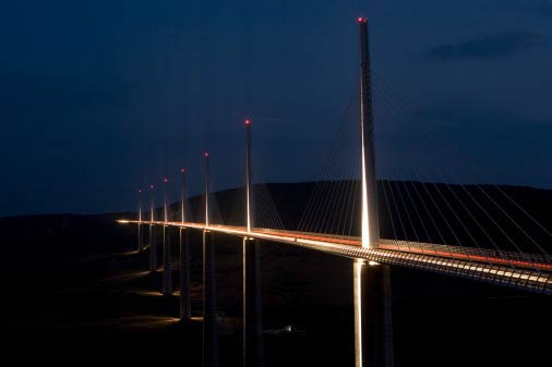Picture 10 of Millau Bridge, great works of technology and art