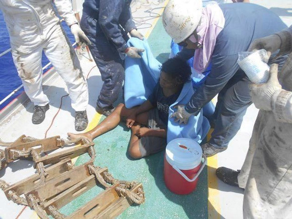 Picture 3 of Miraculous survival after 49 days floating on the Pacific Ocean