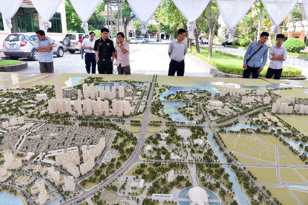 Picture 1 of Modern image at Hanoi gateway in the future