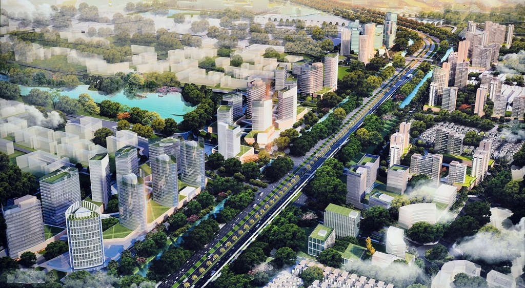 Picture 18 of Modern image at Hanoi gateway in the future