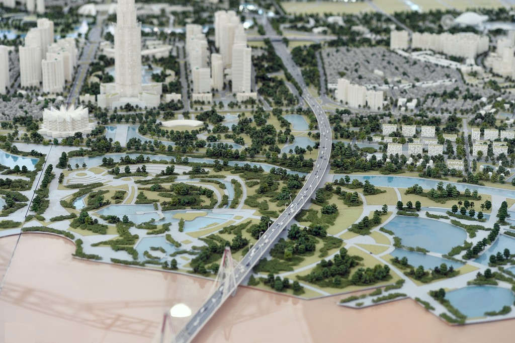 Picture 2 of Modern image at Hanoi gateway in the future