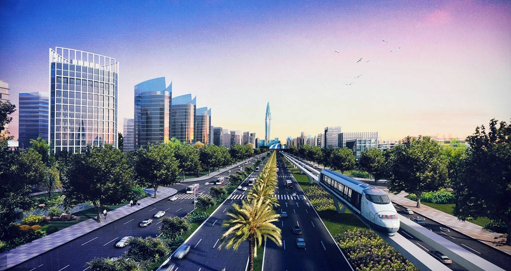 Picture 7 of Modern image at Hanoi gateway in the future